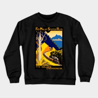 Golden Chersonese - Vintage Travel Poster Crewneck Sweatshirt